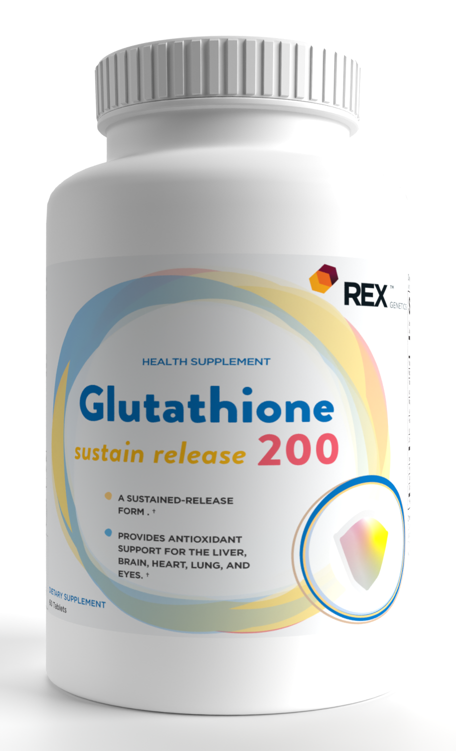 Glutathione Sustain Release 200 REX Genetics, USA Glutathione Sustain Release 200 REX Genetics, USA