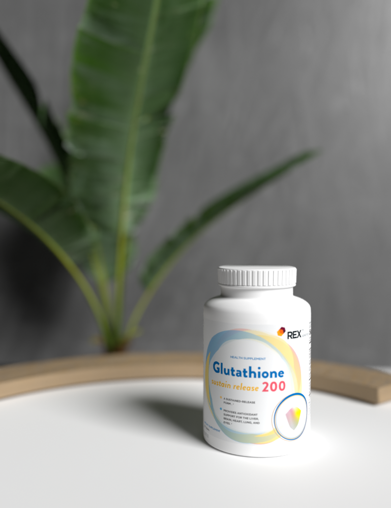 Glutathione Sustain Release 200 - REX Genetics, LLC