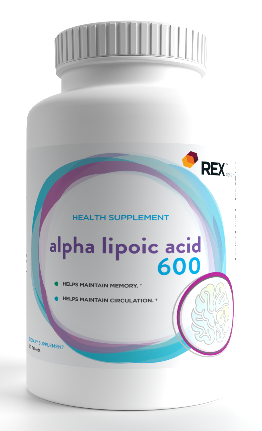 Alpha Lipoic Acid 600  - ALA 600 - REX Genetics, LLC