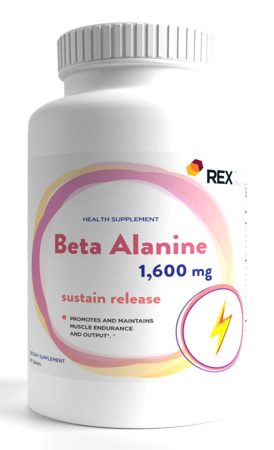 Beta Alanine 1,600 Sustain release - REX Genetics, LLC