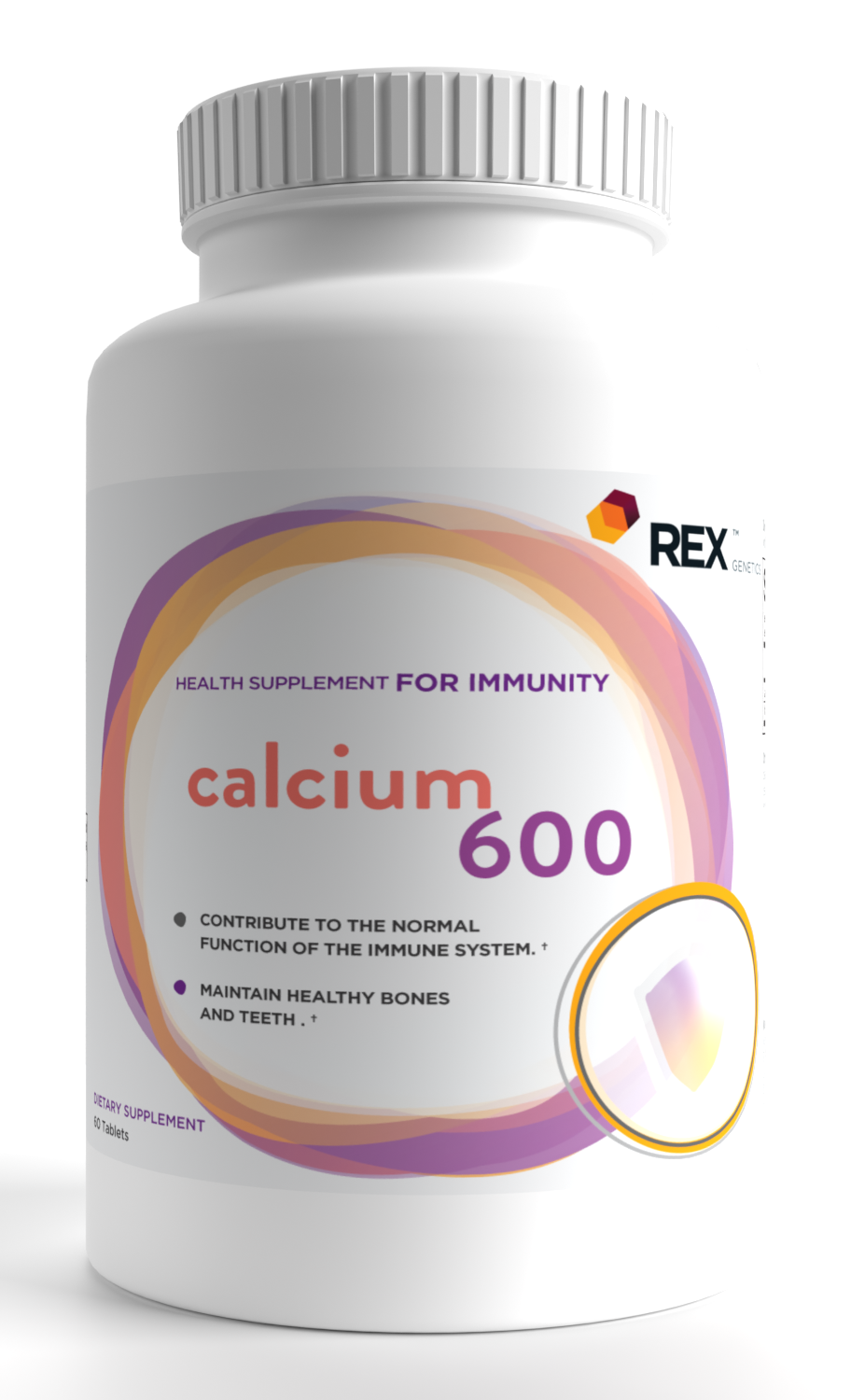 Calcium 600 mg - REX Genetics, LLC