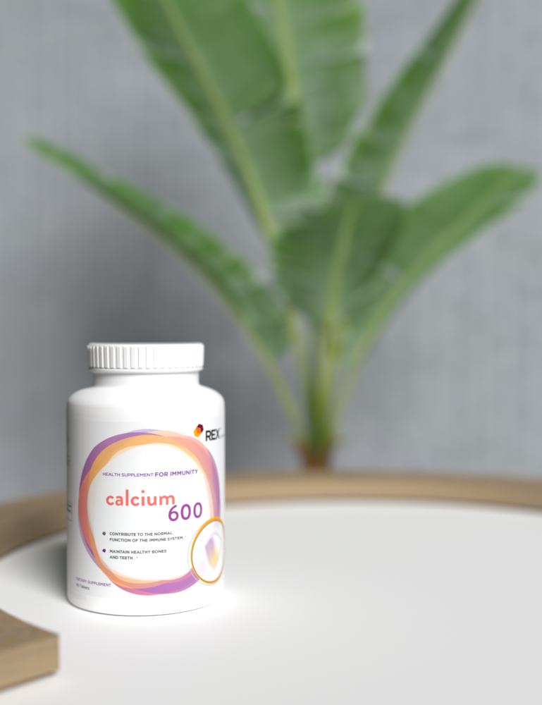 Calcium 600 mg - REX Genetics, LLC