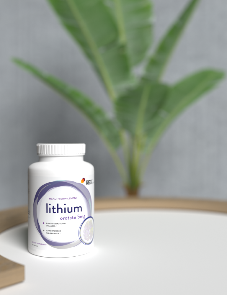 Lithium 5mg orotate - REX Genetics, LLC