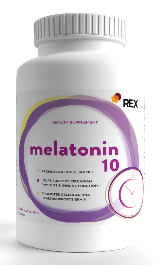 Melatonin 10 - REX Genetics, LLC