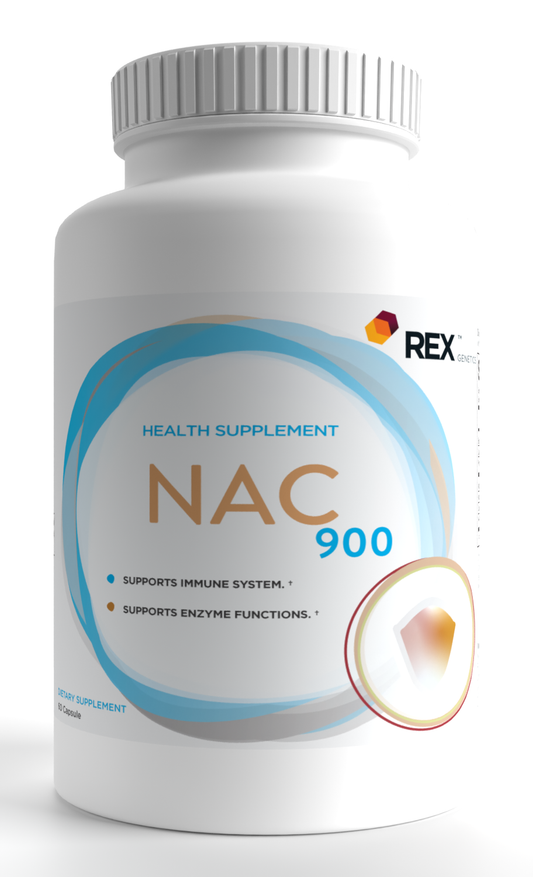 N- Acetyl Cysteine 900 - NAC 900 - REX Genetics, LLC