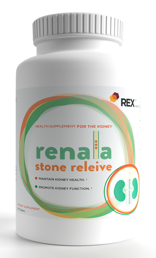 Renala Stone Relive - Kidney Support - REX Genetics, LLC
