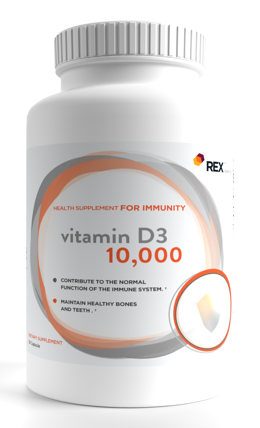 Vitamin D3 10,000 - REX Genetics, LLC